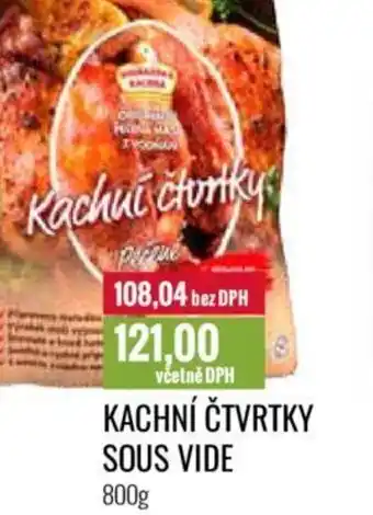 Ratio KACHNÍ ČTVRTKY SOUS VIDE 800g nabídka