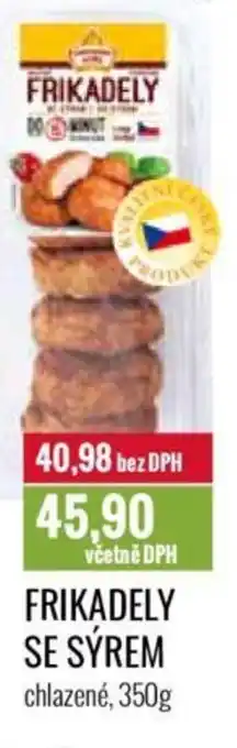 Ratio FRIKADELY SE SÝREM nabídka