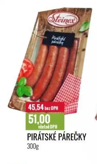 Ratio PIRÁTSKÉ PÁREČKY 300g nabídka