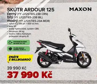 Auto Kelly Skútr ardour 125 maxon nabídka