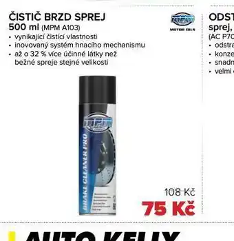 Auto Kelly Čistič brzd sprej nabídka