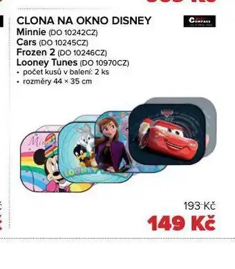 Auto Kelly Clona na okno disney nabídka