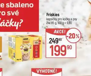 Globus Friskies kapsičky pro kočky nabídka