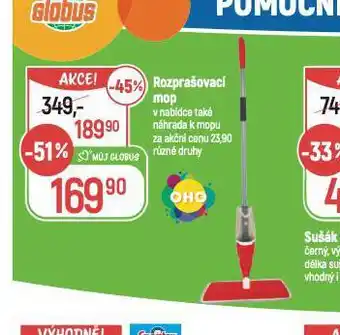 Globus Rozprašovací mop nabídka