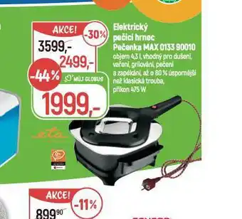 Globus Elektrický pečící hrnec pečenka nabídka