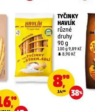 Penny Market Tyčinky havlík nabídka