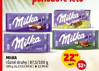 Penny Market Milka nabídka