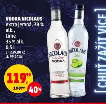 Penny Market Vodka nicolaus nabídka
