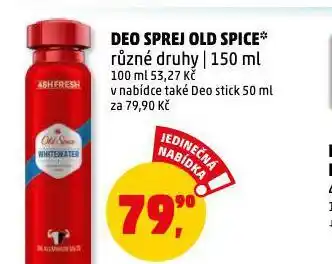 Penny Market Old spice deo sprej nabídka