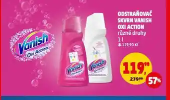 Penny Market Vanish oxi action odstraňovač skvrn nabídka