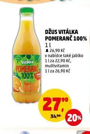 Penny Market Džus vitálka nabídka