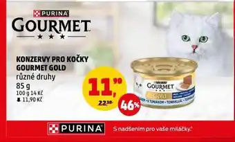 Gourmet gold konzervy pro kočky