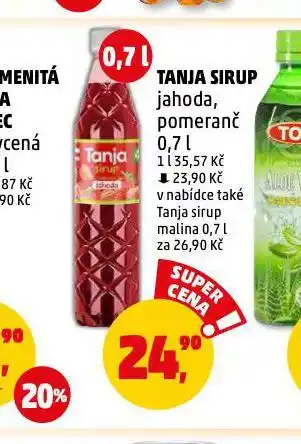Penny Market Tanja sirup nabídka