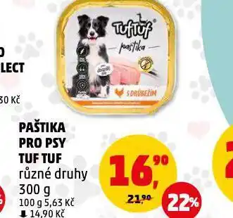 Penny Market Paštika pro psy tuf tuf nabídka