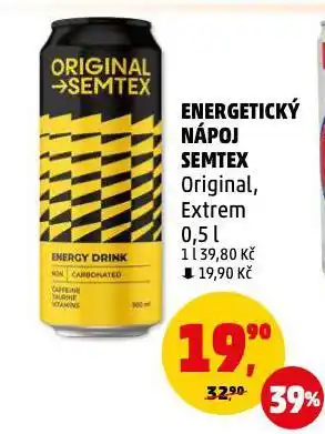 Penny Market Semtex energy drink nabídka