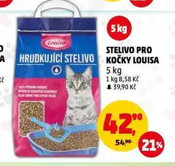 Penny Market Stelivo pro kočky louisa nabídka