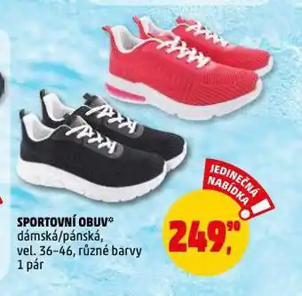 Penny Market Sportovní obuv nabídka