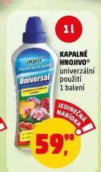 Penny Market Kapalné hnojivo nabídka