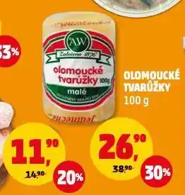 Penny Market Olomoucké tvarůžky nabídka