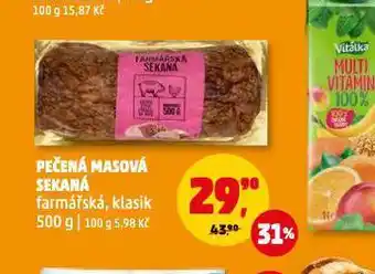 Penny Market Pečená masová sekaná nabídka