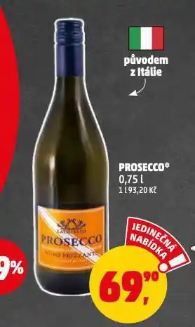 Penny Market Prosecco nabídka