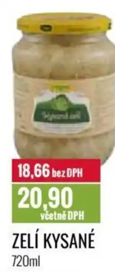 Ratio ZELÍ KYSANÉ nabídka
