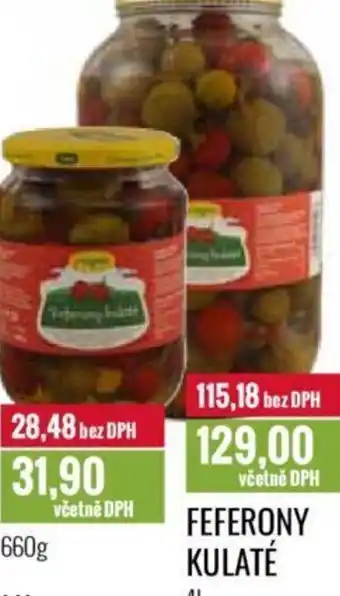 Ratio FEFERONY KULATÉ nabídka