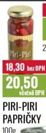 Ratio PIRI-PIRI PAPRIČKY nabídka