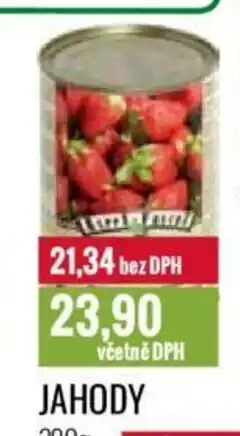 Ratio JAHODY nabídka