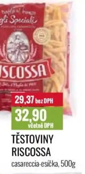 Ratio TĚSTOVINY RISCOSSA casareccia-esíčka nabídka