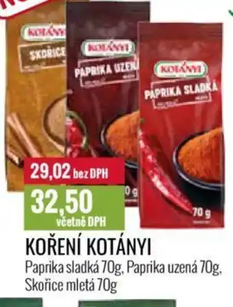 Ratio KOŘENÍ KOTÁNYI nabídka