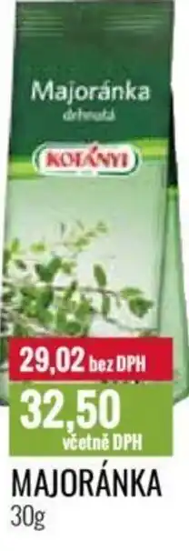 Ratio MAJORÁNKA nabídka