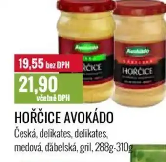 Ratio HOŘČICE AVOKÁDO nabídka