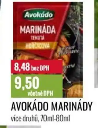 Ratio AVOKÁDO MARINÁDY nabídka