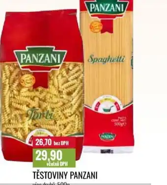 Ratio TĚSTOVINY PANZANI nabídka