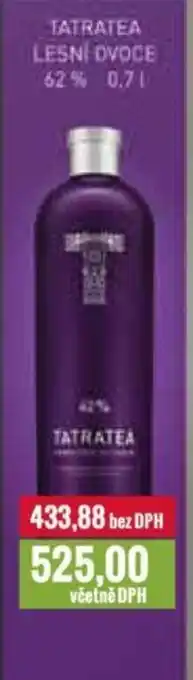 Ratio TATRATEA LESNÍ OVOCE 62% 0.7L nabídka