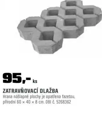 OBI ZATRAVŇOVACÍ DLAŽBA nabídka
