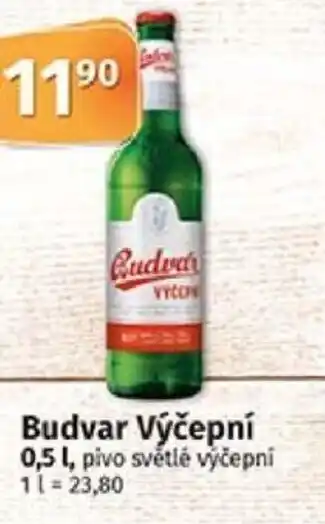 COOP TIP Budvar Výčepní 0.5L nabídka