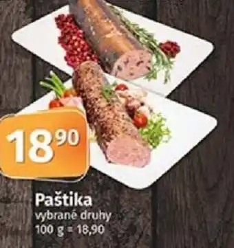 COOP TIP Paštika nabídka