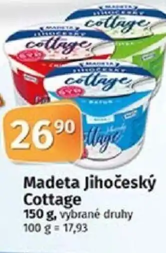 COOP TIP Madeta Jihočeský Cottage 150 g nabídka