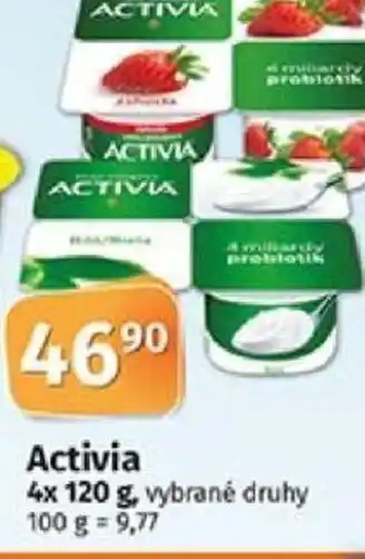 COOP TIP Activia 4x 120 g nabídka