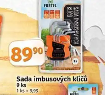 COOP TIP Sada imbusových klíčů 9 ks nabídka