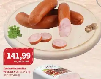 Kubík potraviny ŠUNKOVÁ KLOBÁSA nabídka