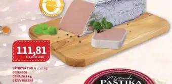 Kubík potraviny JÁTROVÁ CIHLA cca 1 kg nabídka