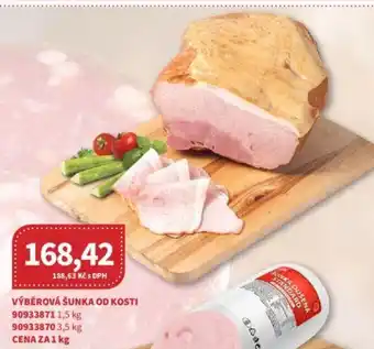 Kubík potraviny VÝBĚROVÁ ŠUNKA OD KOSTI nabídka