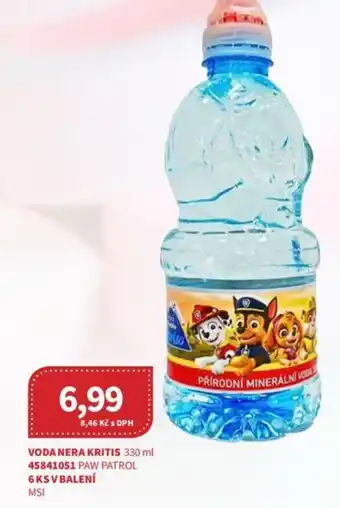 Kubík potraviny VODA NERA KRITIS 330 ml nabídka