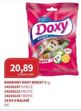 Kubík potraviny BONBONY DOXY ROKSY 90 g nabídka