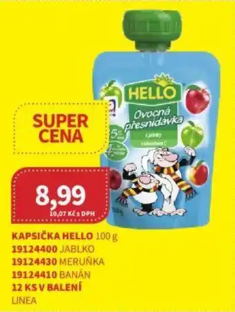 Kubík potraviny KAPSIČKA HELLO 100 g nabídka