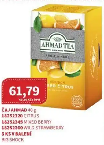 Kubík potraviny ČAJ AHMAD 40 g nabídka