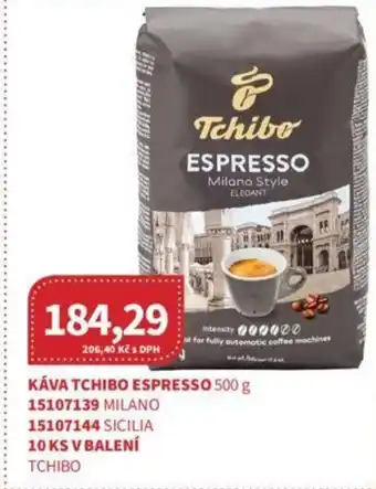 Kubík potraviny KÁVA TCHIBO ESPRESSO 500 g nabídka